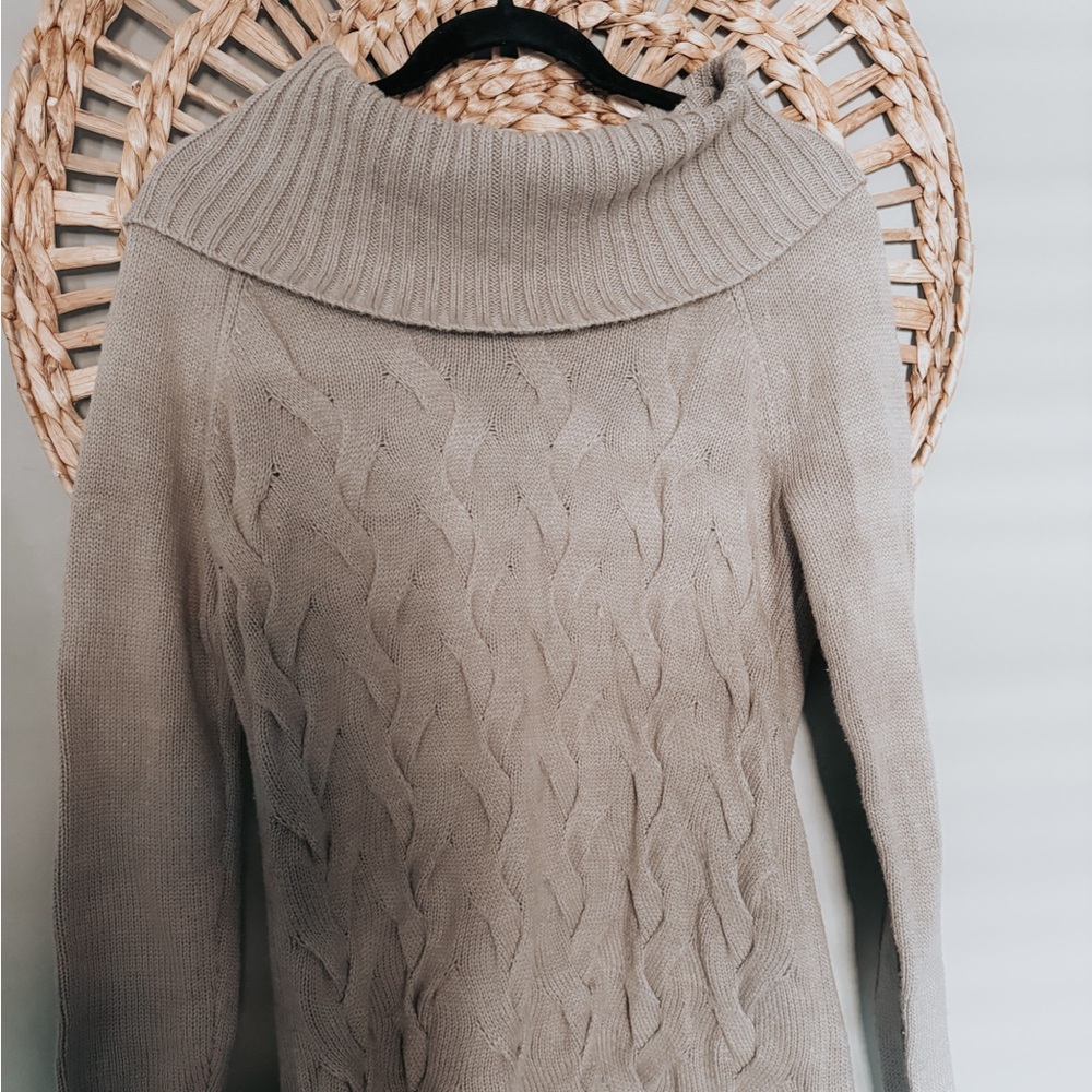 Calvin Klein, Cable Knit Sweater - Size, SM